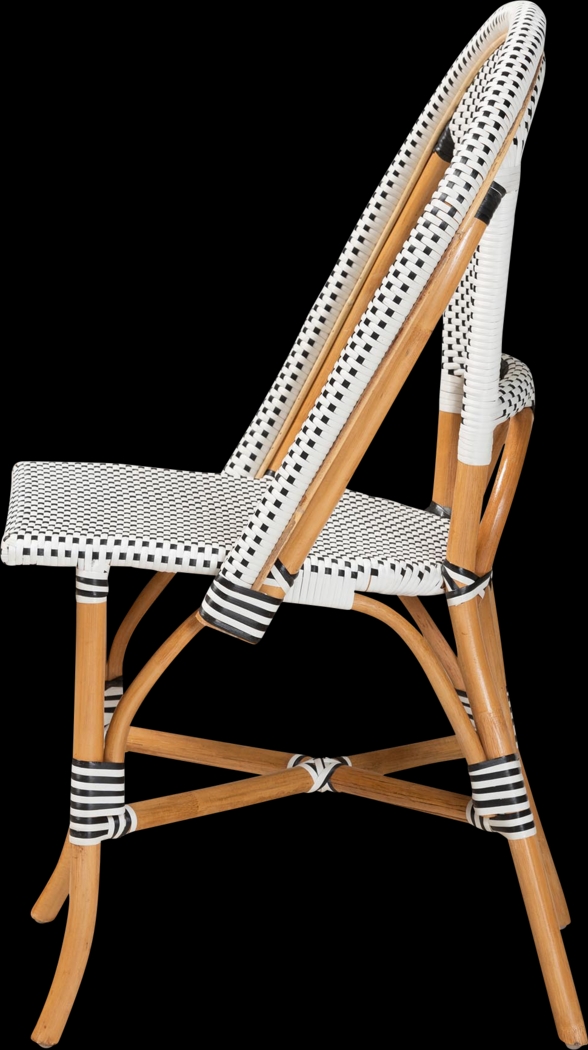 Outdoor Nalina Elle II White Side Chair - Thumbnail - Image 4