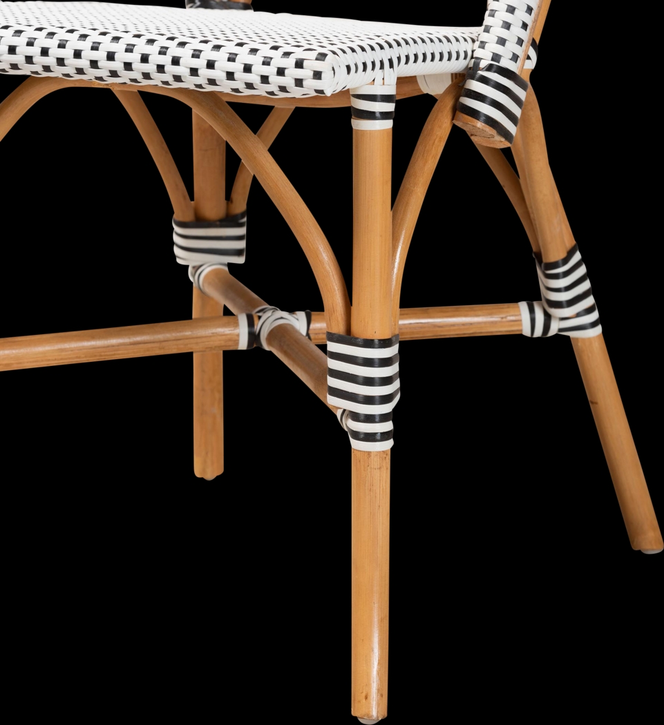 Outdoor Nalina Elle II White Side Chair - Thumbnail - Image 7