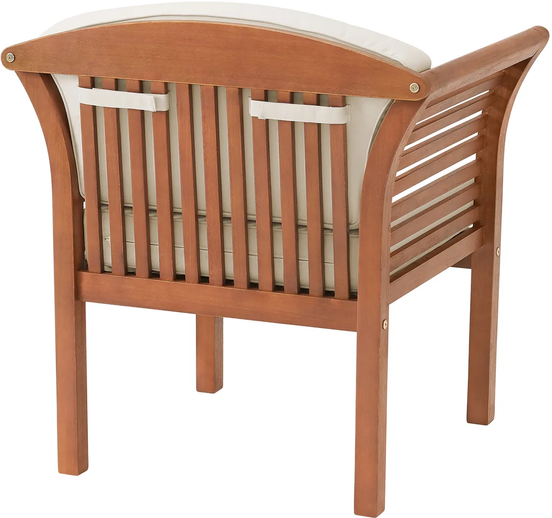 Outdoor Nannyberry Brown Chair - Thumbnail - Image 5