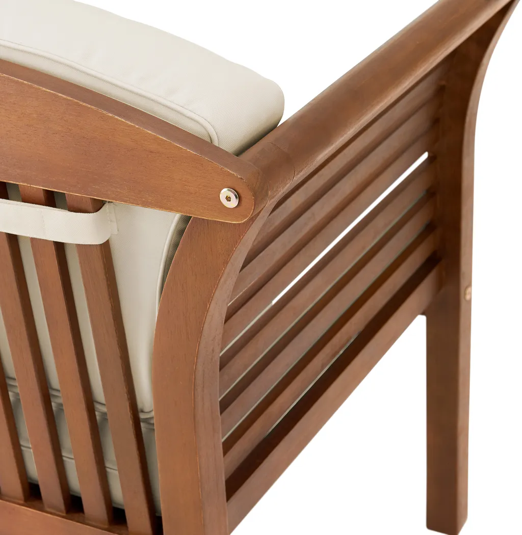 Outdoor Nannyberry Brown Chair - Thumbnail - Image 8