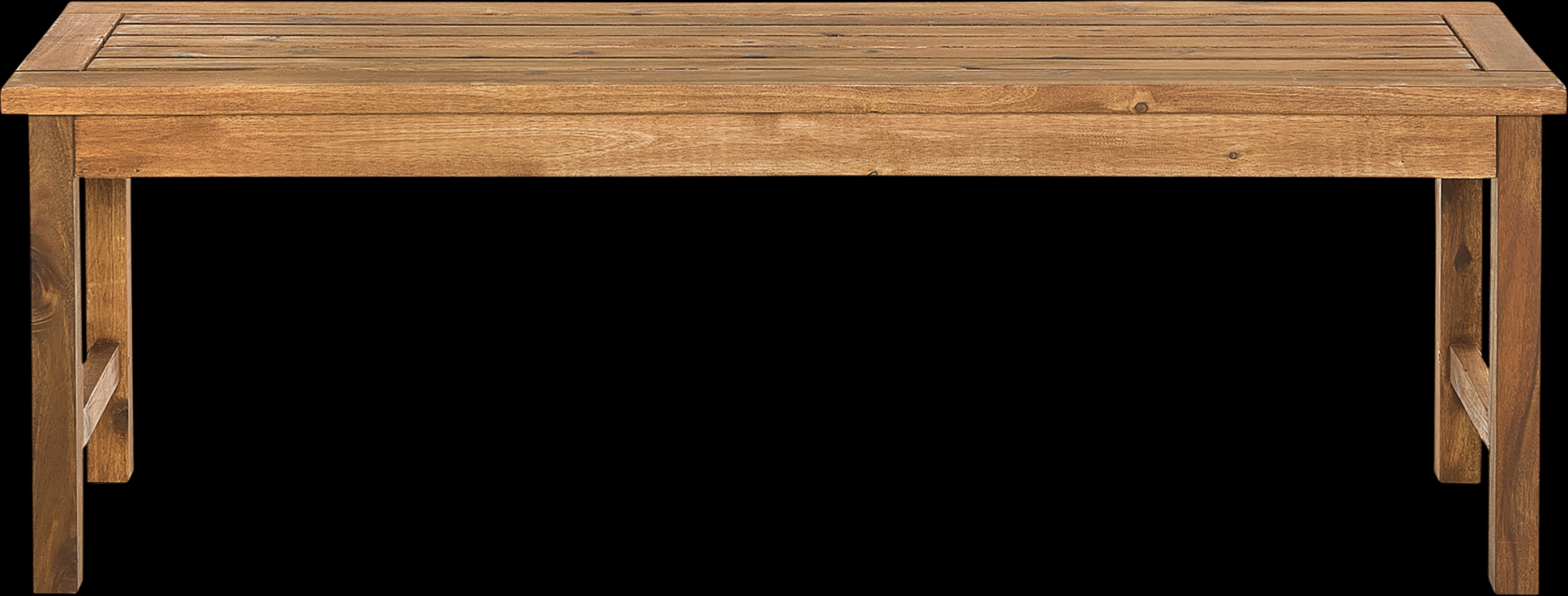 Outdoor Nasser Brown Bench - Thumbnail - Image 3