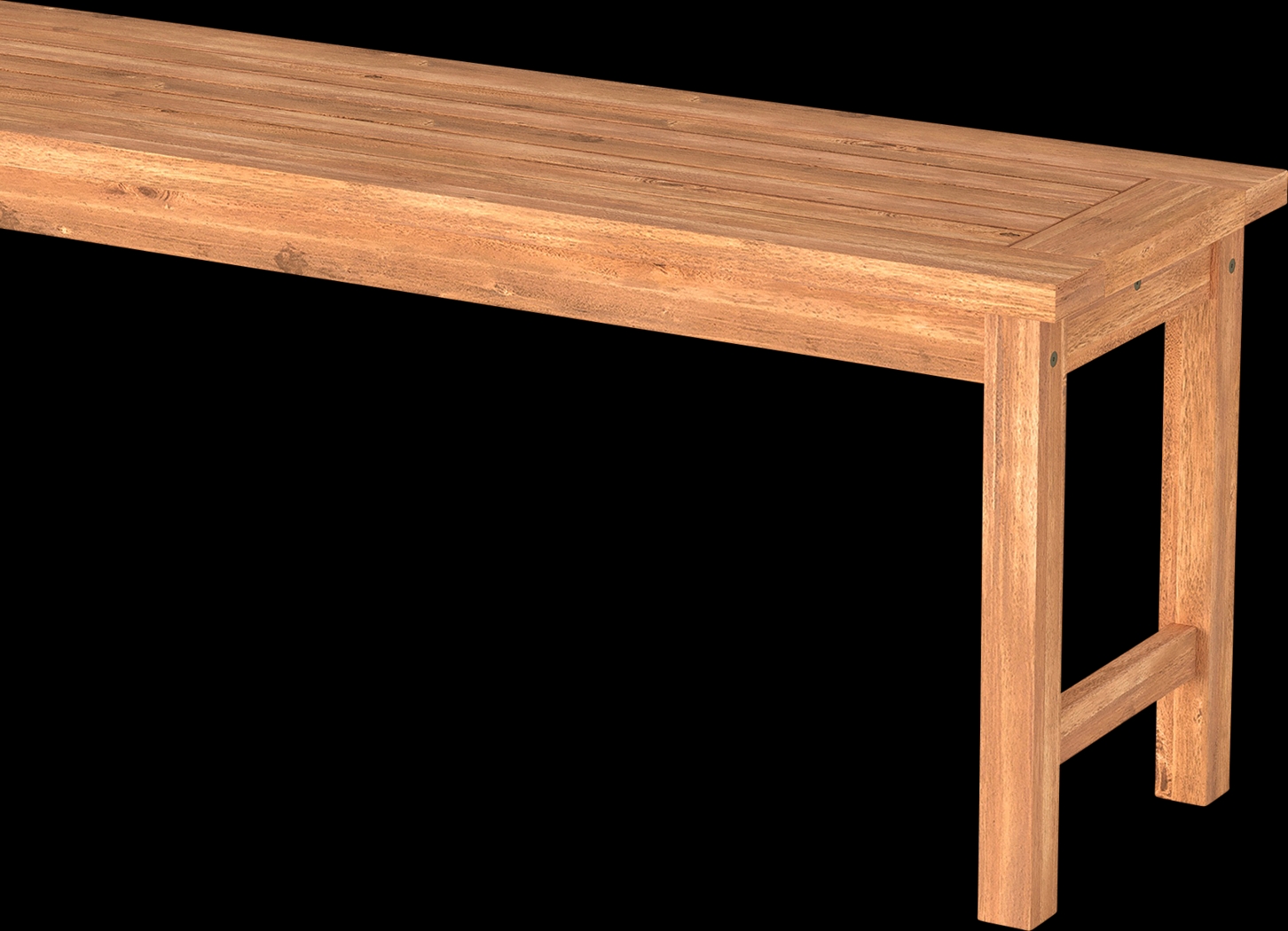 Outdoor Nasser Brown Bench - Thumbnail - Image 4