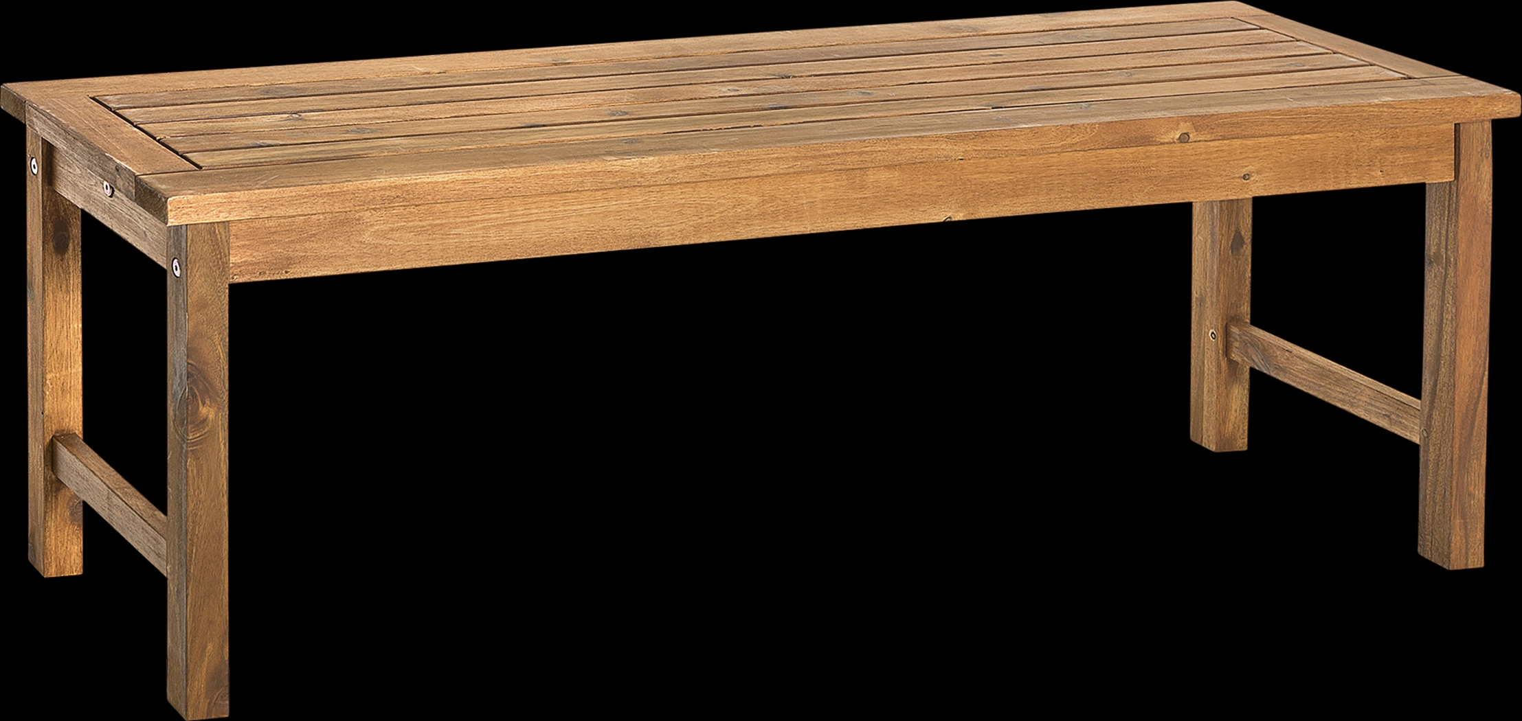 Outdoor Nasser Brown Bench - Thumbnail - Image 1