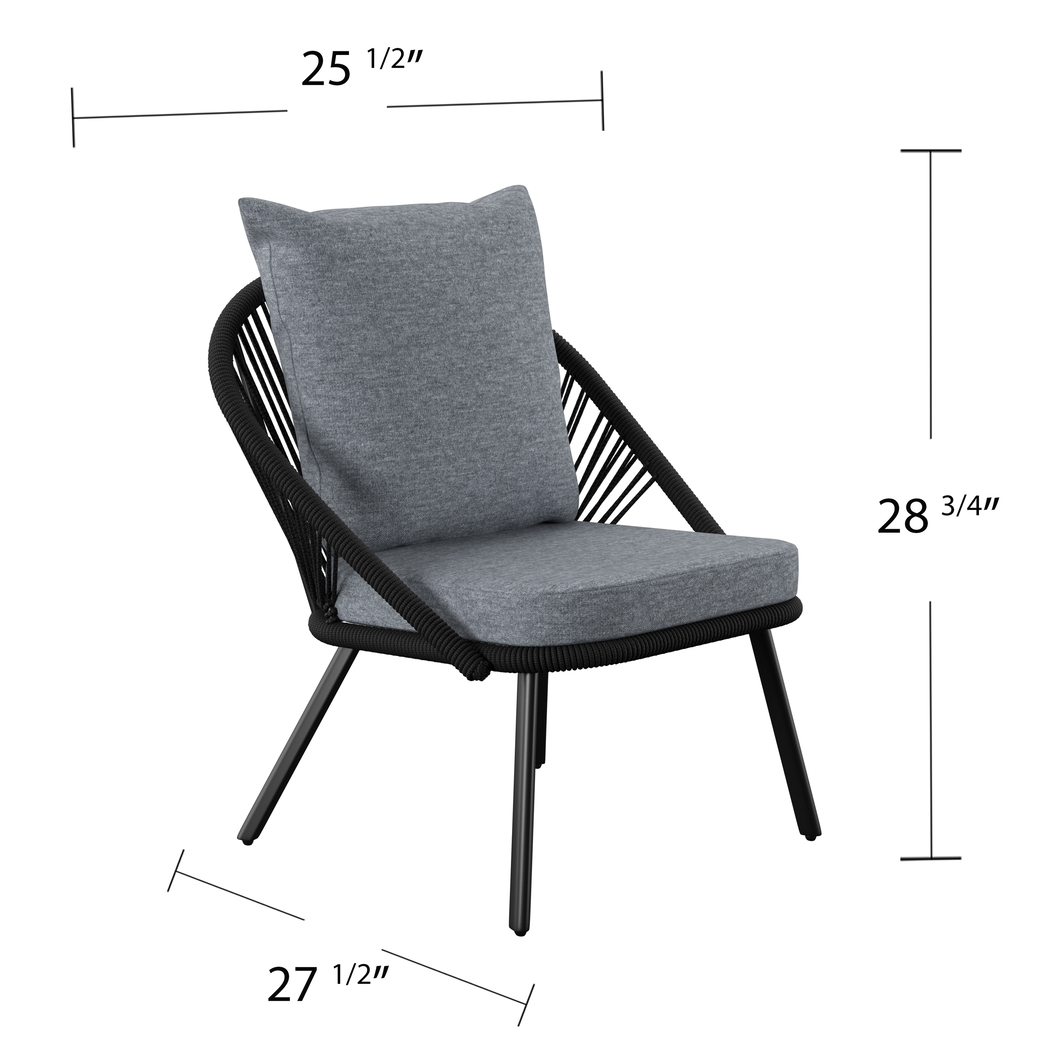 Outdoor Nelray Blue Seating Set - Thumbnail - Image 11