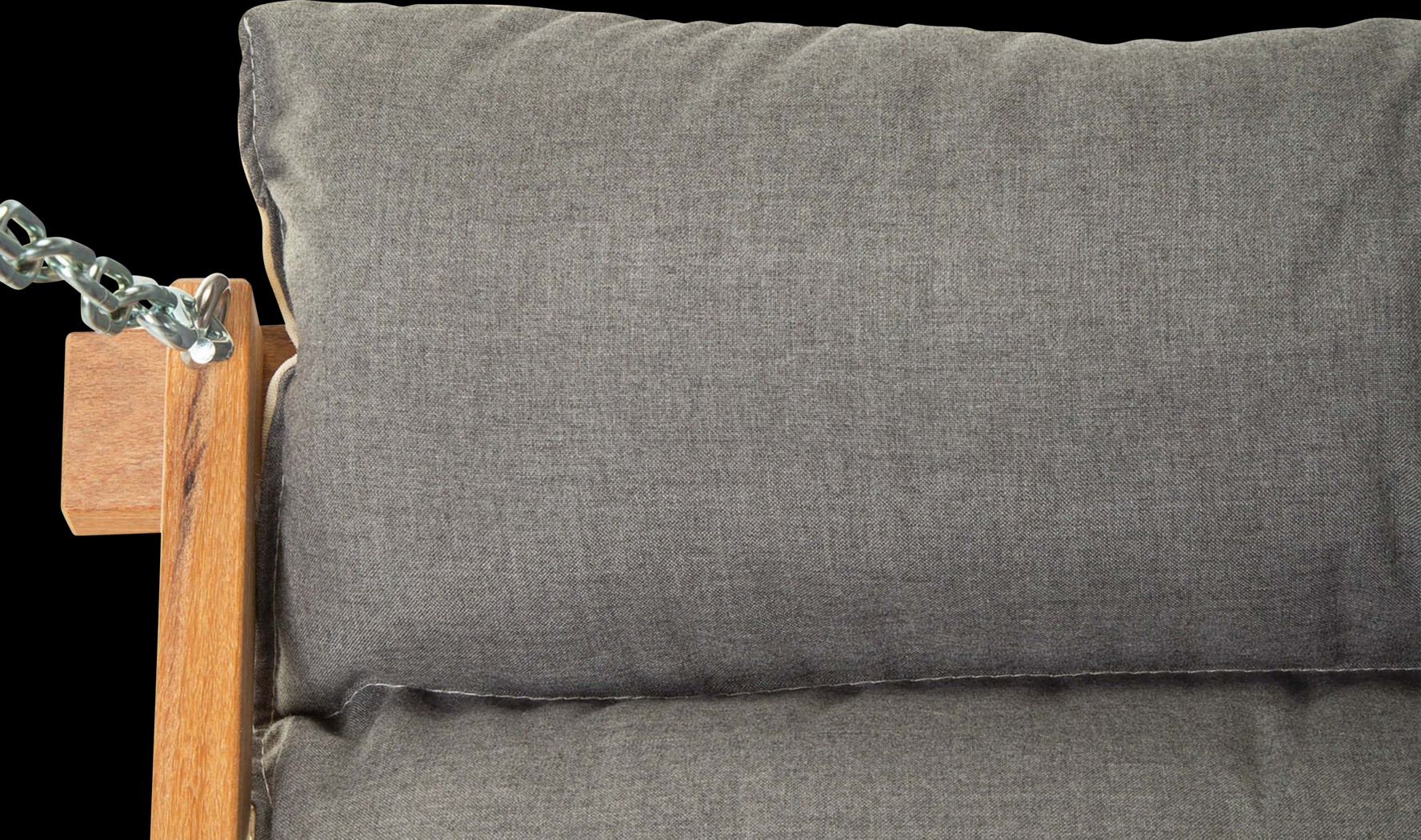 Outdoor Nirena Gray Swing Hammock - Thumbnail - Image 2