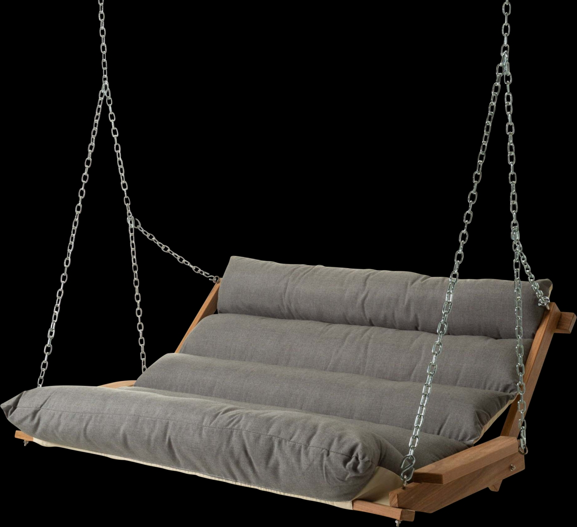 Outdoor Nirena Gray Swing Hammock - Thumbnail - Image 1