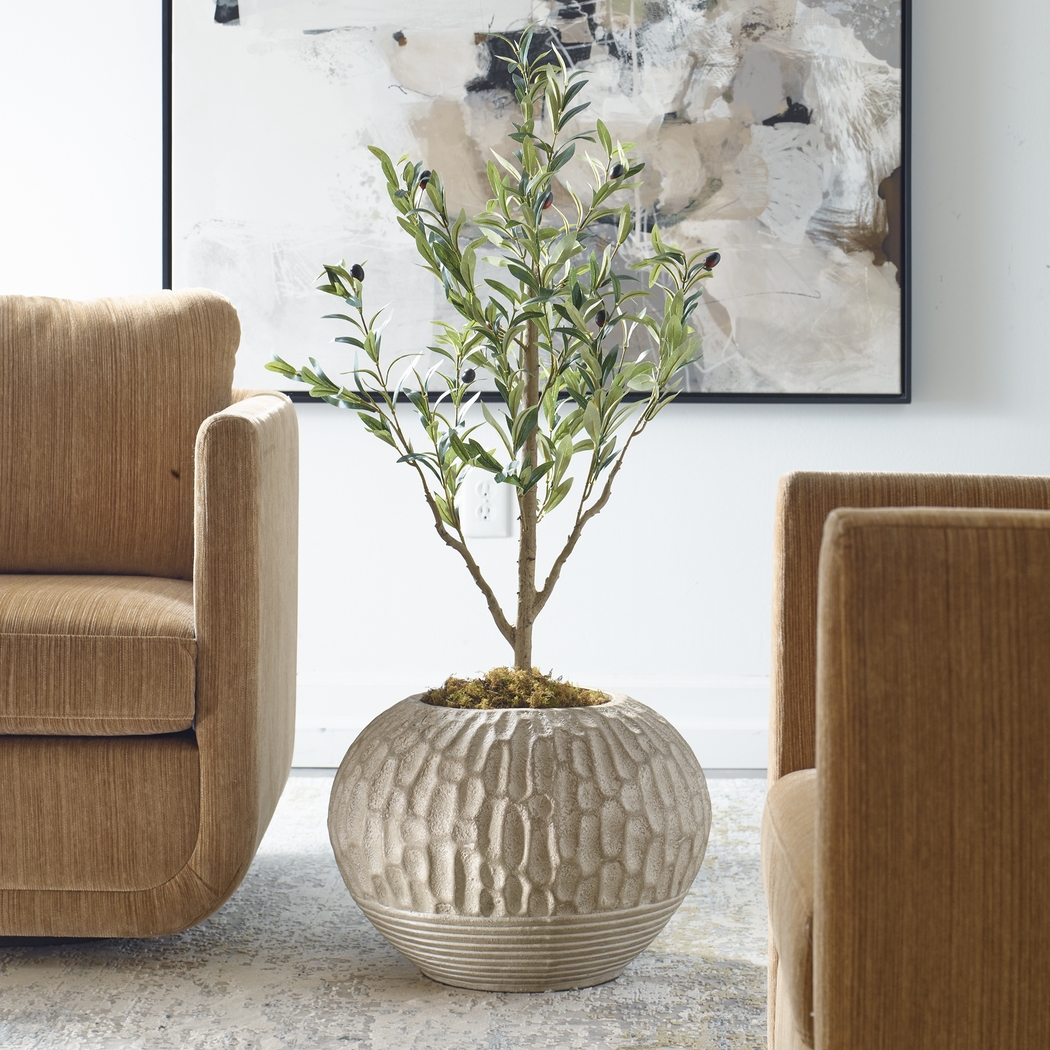 Outdoor Olix Brown Planter - Thumbnail - Image 2