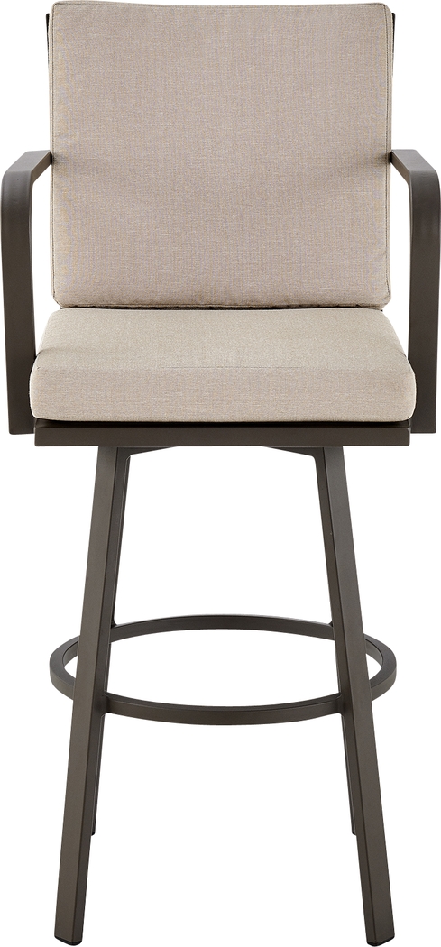 Outdoor Owlmart II Brown Counter Height Stool - Thumbnail - Image 3