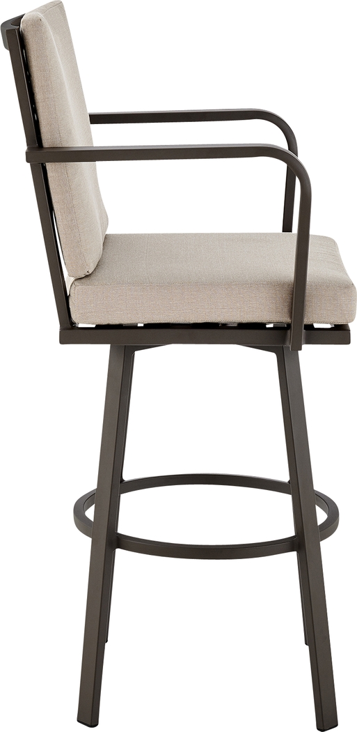 Outdoor Owlmart II Brown Counter Height Stool - Thumbnail - Image 5