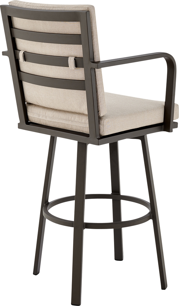 Outdoor Owlmart II Brown Counter Height Stool - Thumbnail - Image 6