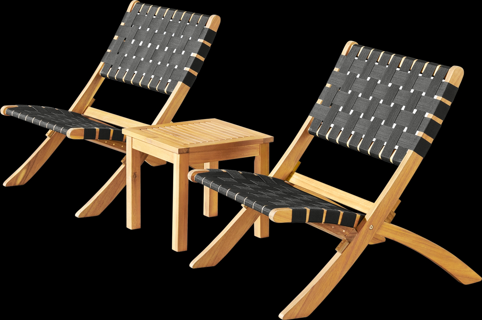 Outdoor Pachea Brown 3pc Seating Set - Thumbnail - Image 1