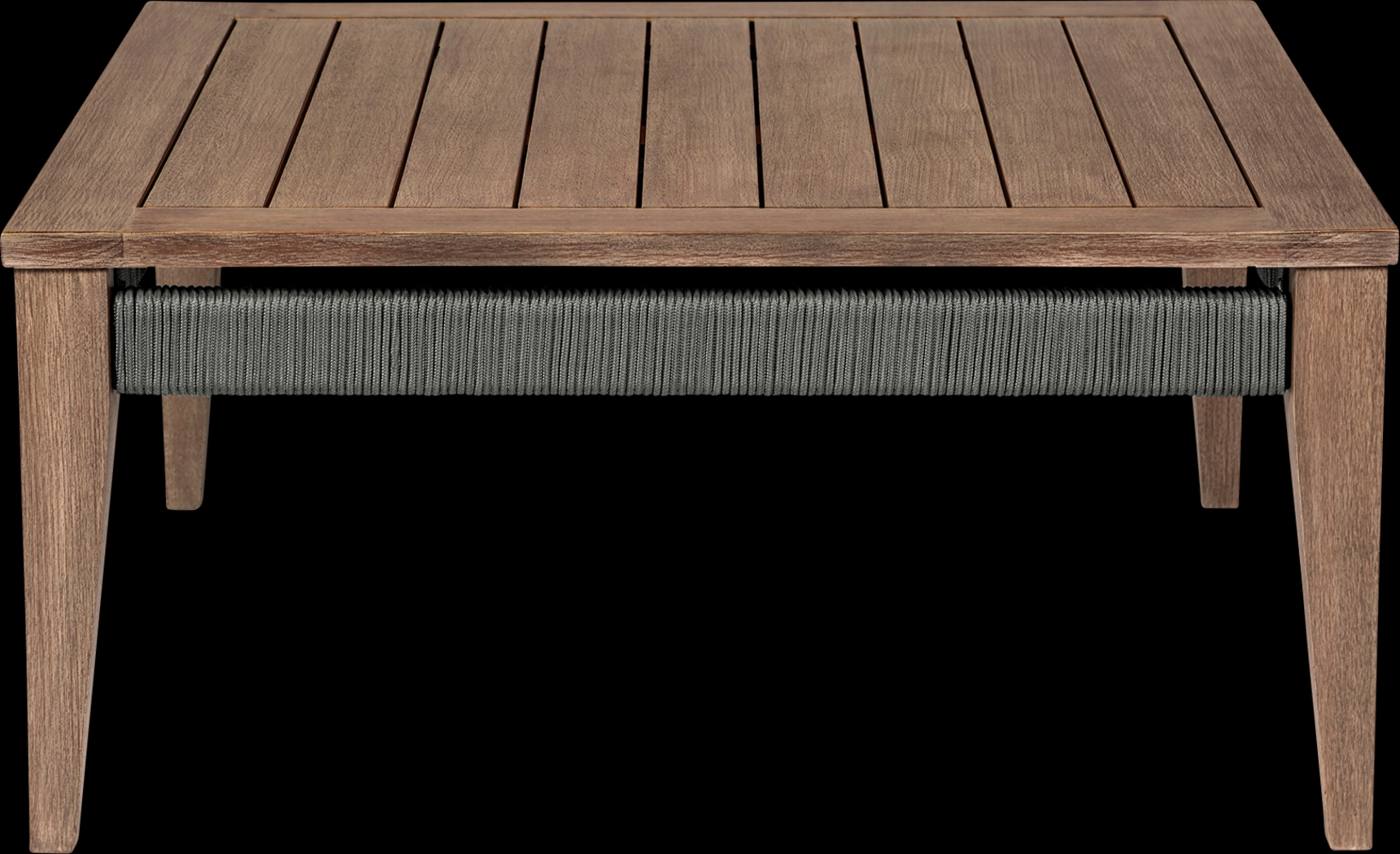 Outdoor Plymilem Brown Cocktail Table - Thumbnail - Image 3