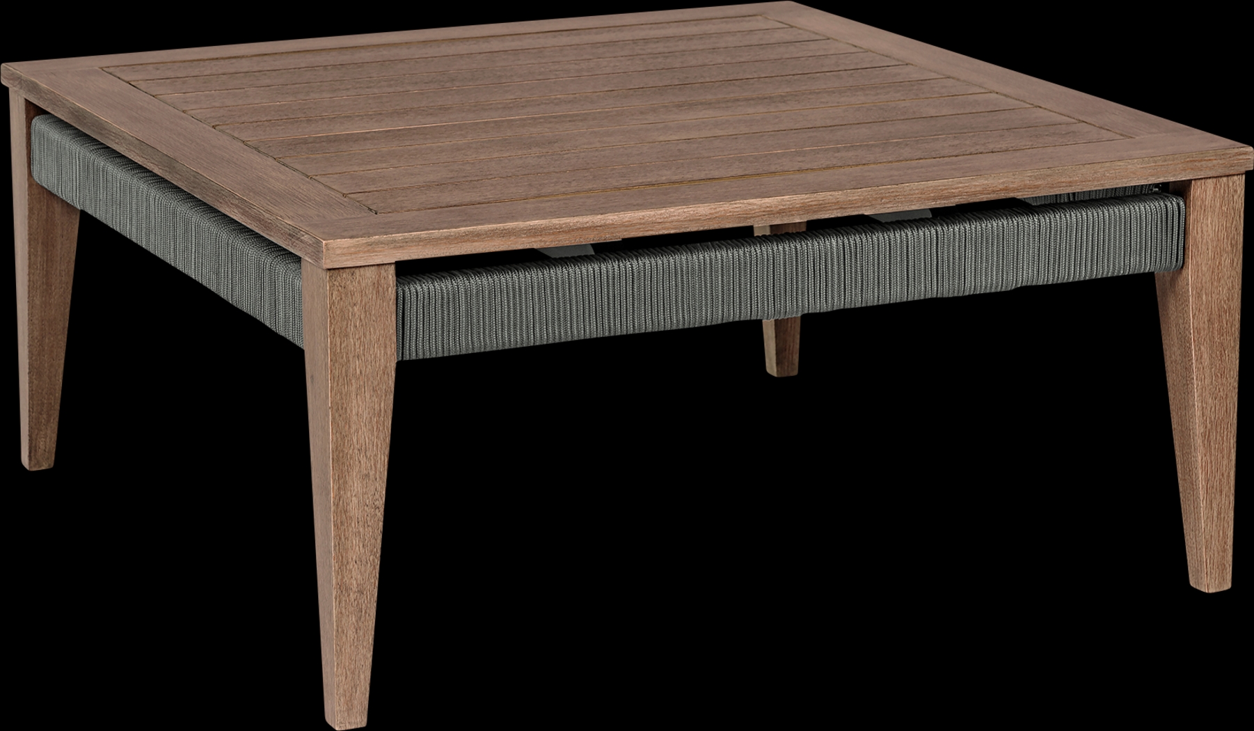 Outdoor Plymilem Brown Cocktail Table - Thumbnail - Image 1