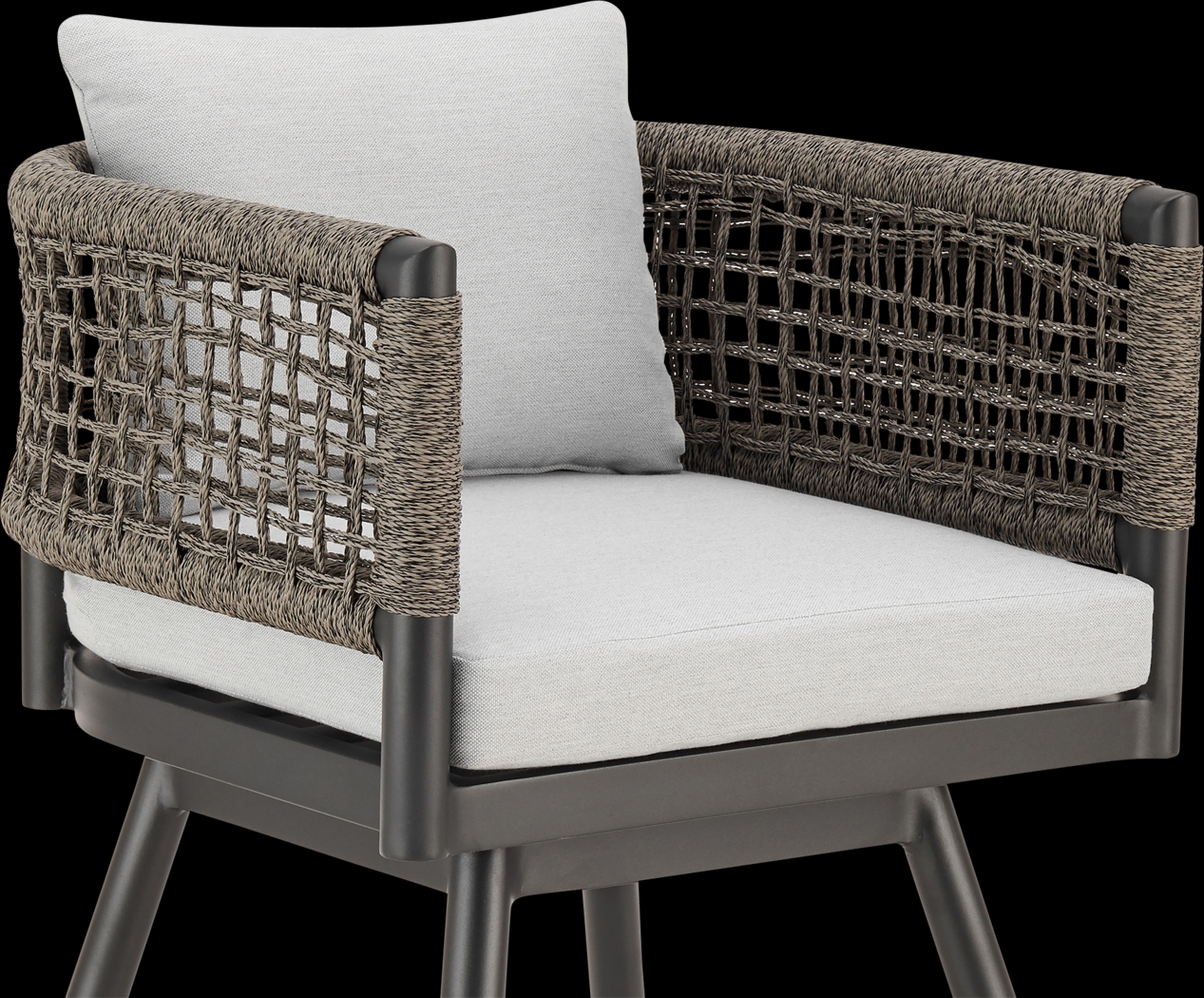 Outdoor Quarrylane Gray Barstool - Thumbnail - Image 5