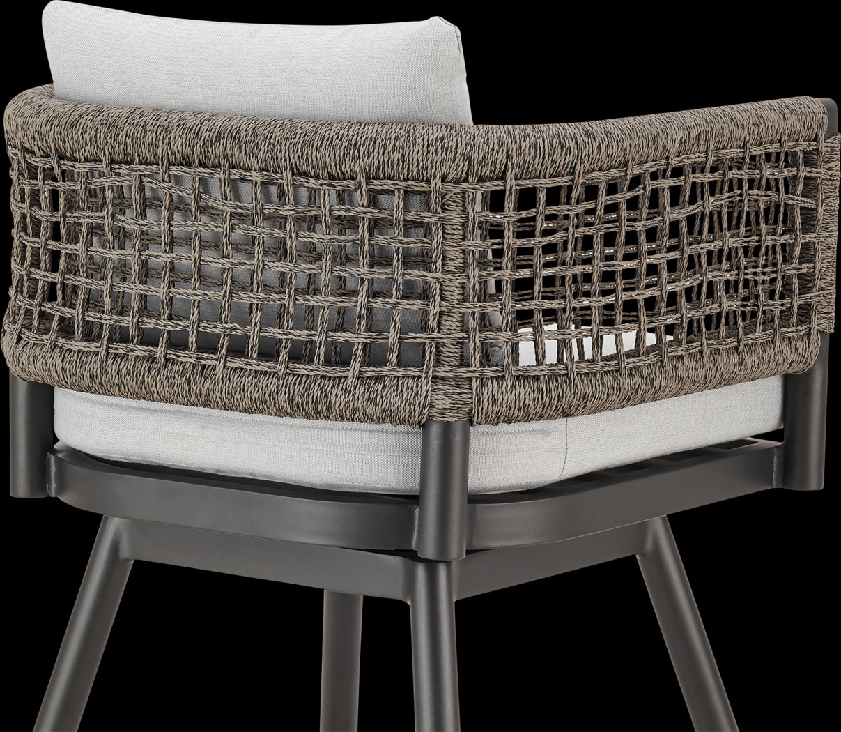 Outdoor Quarrylane Gray Barstool - Thumbnail - Image 6