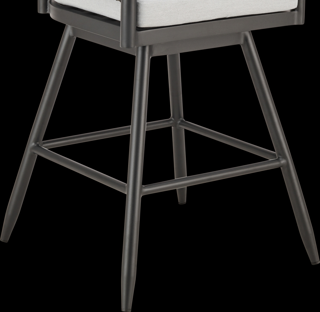 Outdoor Quarrylane Gray Barstool - Thumbnail - Image 9