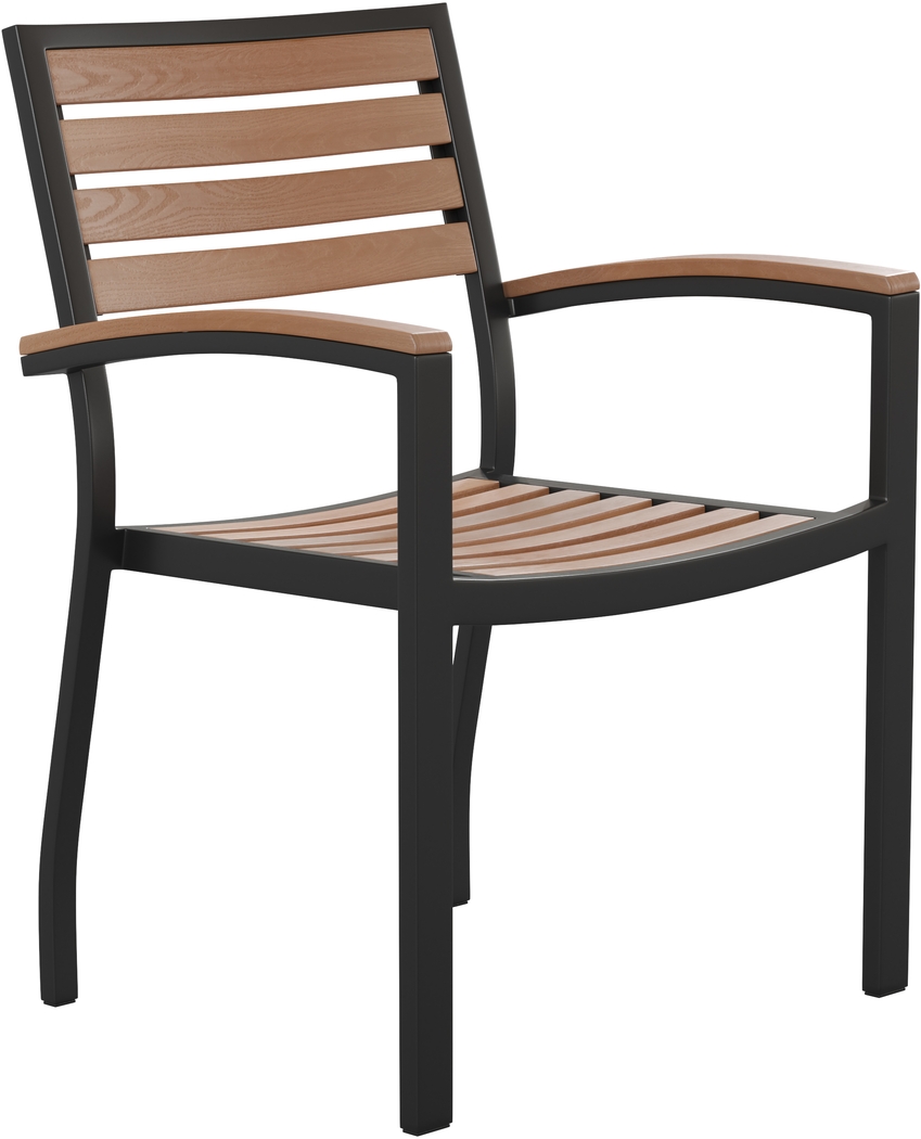 Outdoor Renoldor Brown Dining Chair, Set of 2 - Thumbnail - Image 5