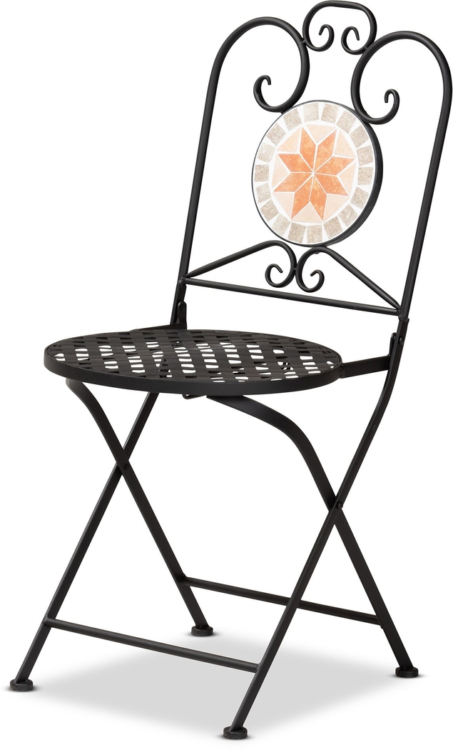 Outdoor Santison Black 3 Pc Table Set - Thumbnail - Image 2