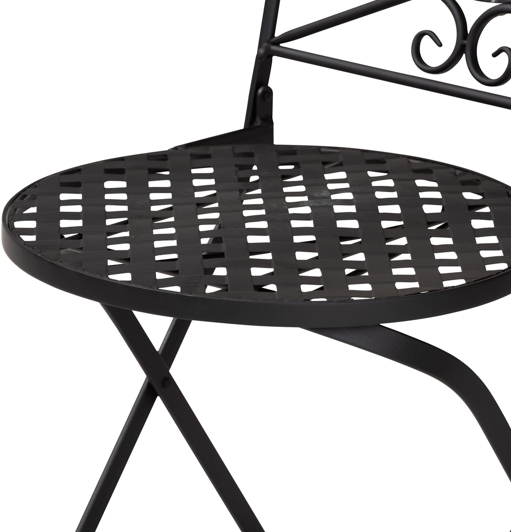 Outdoor Santison Black 3 Pc Table Set - Thumbnail - Image 4