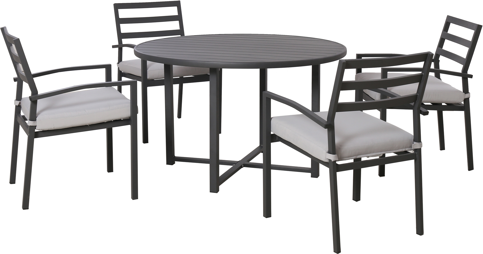 Outdoor Sarlee Gray Dining Table - Thumbnail - Image 7