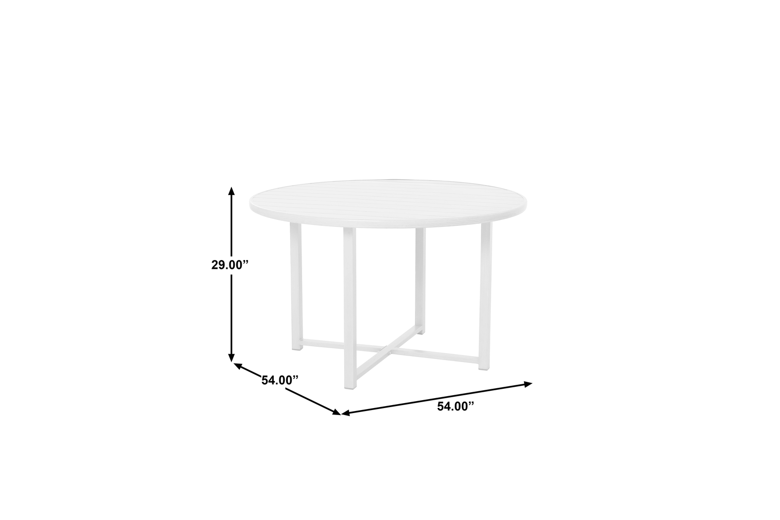 Outdoor Sarlee Gray Dining Table - Thumbnail - Image 9