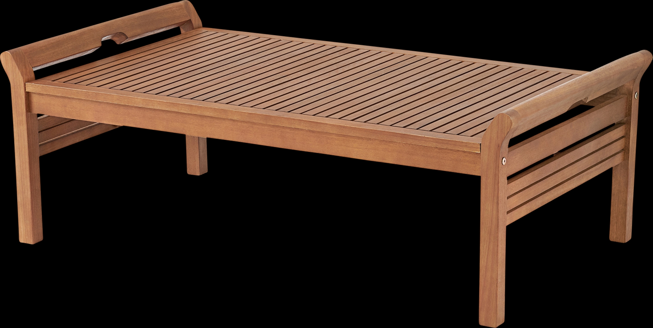 Outdoor Seegmiller Brown Cocktail Table - Thumbnail - Image 1