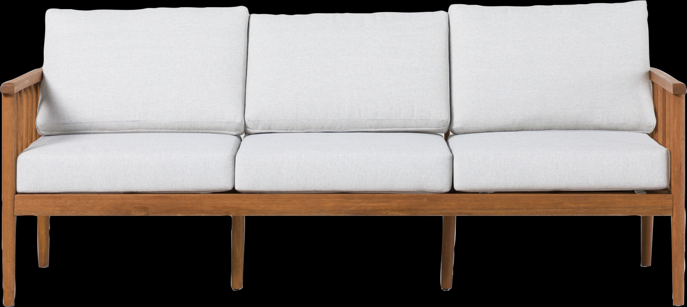 Outdoor Shellrich Coast Brown Sofa - Thumbnail - Image 4