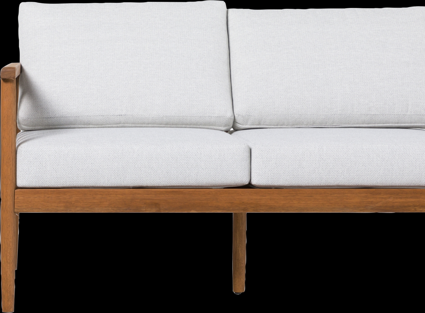 Outdoor Shellrich Coast Brown Sofa - Thumbnail - Image 5