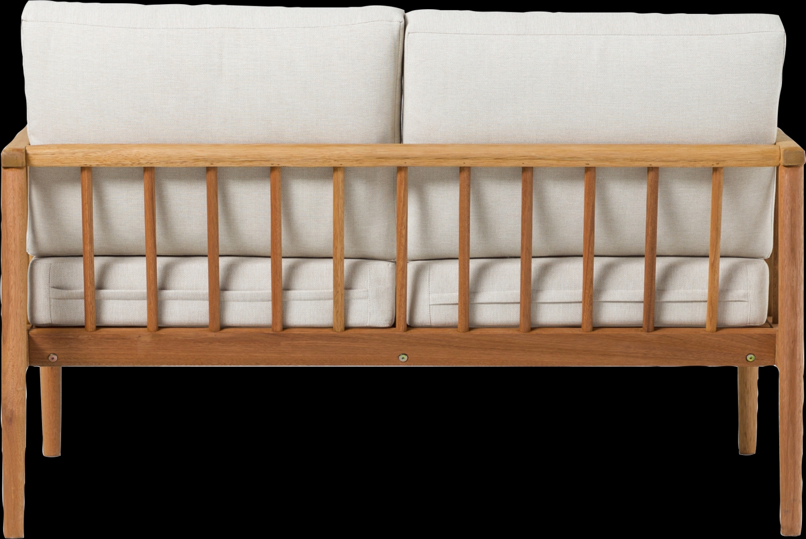 Outdoor Shellrich Coast Natural Loveseat - Thumbnail - Image 6