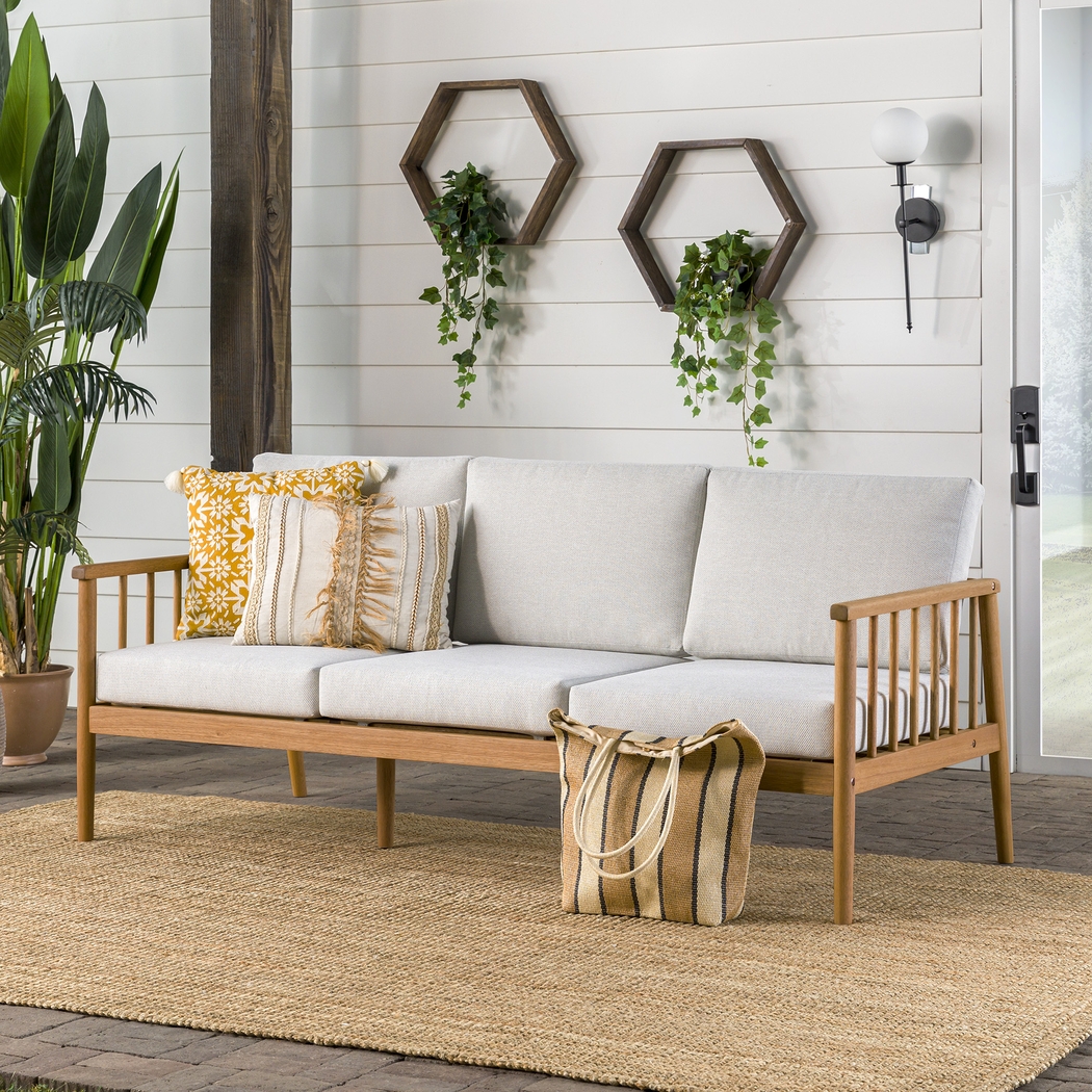 Outdoor Shellrich Coast Natural Sofa - Thumbnail - Image 3