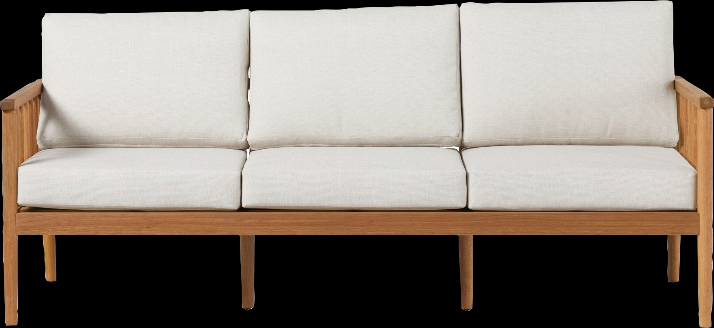 Outdoor Shellrich Coast Natural Sofa - Thumbnail - Image 4