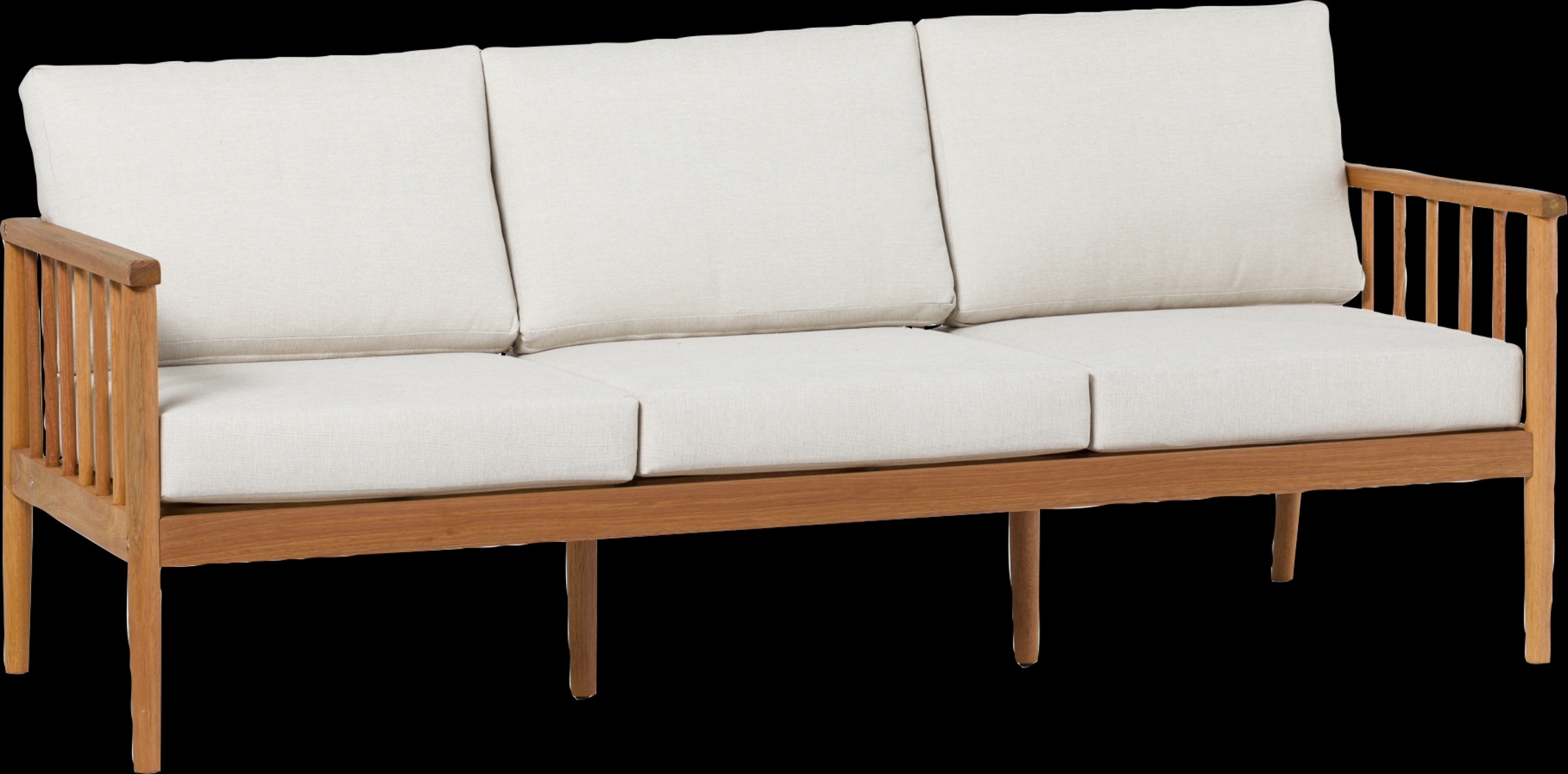 Outdoor Shellrich Coast Natural Sofa - Thumbnail - Image 1