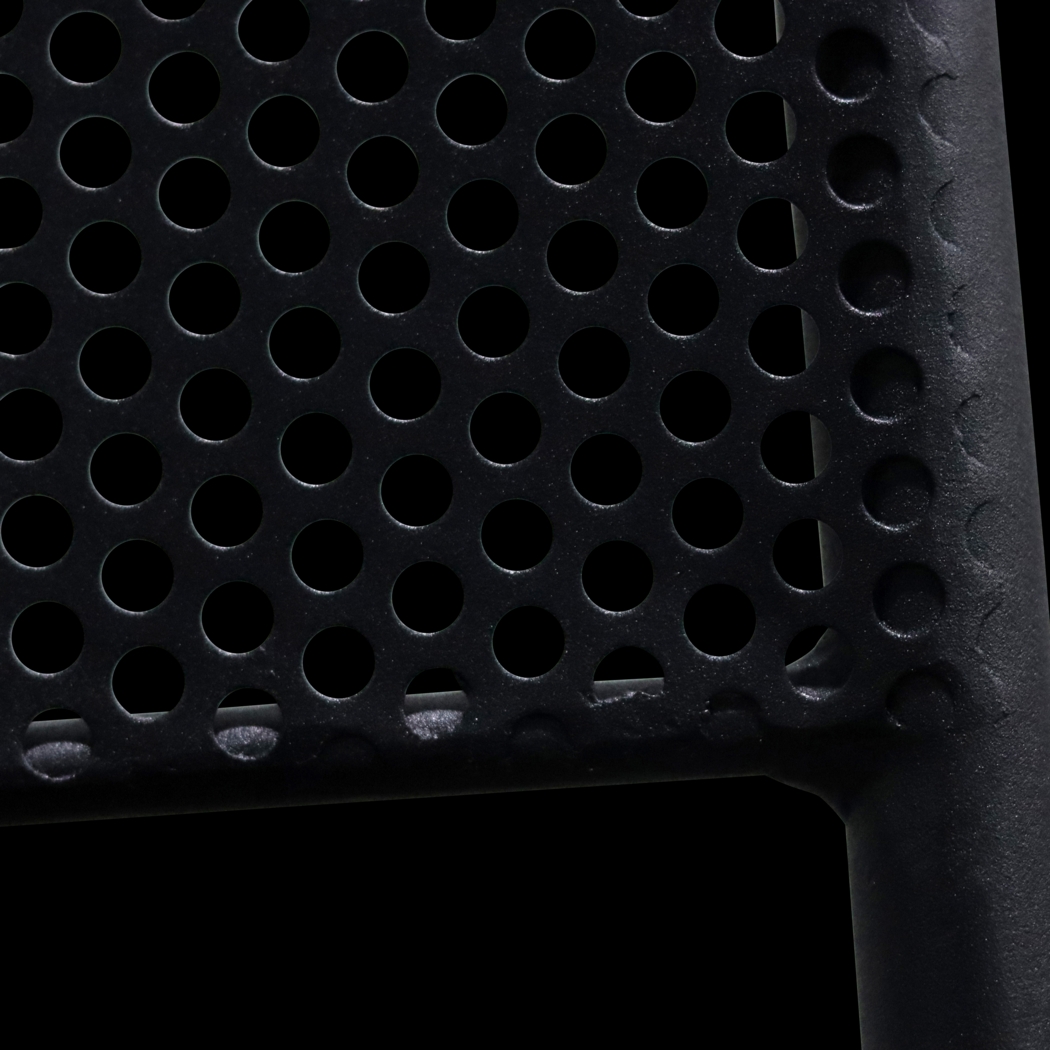 Outdoor Sherwoody Black Side Chair, Set of 2 - Thumbnail - Image 11