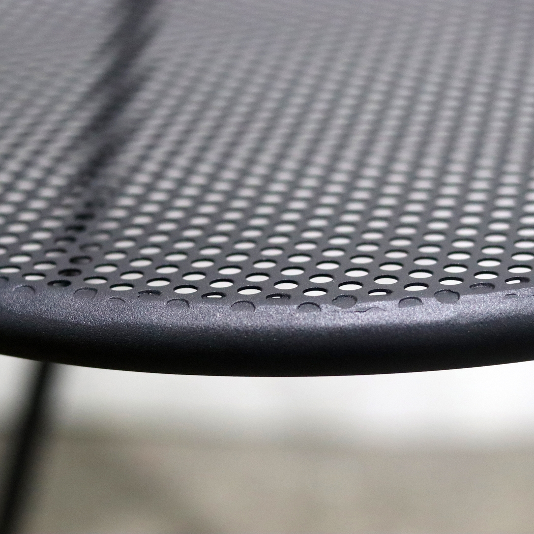 Outdoor Sherwoody Black Side Chair, Set of 2 - Thumbnail - Image 12