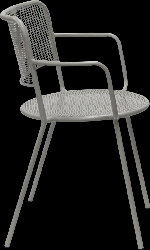 Outdoor Sherwoody Gray Arm Chair, Set of 2 - Thumbnail - Image 3