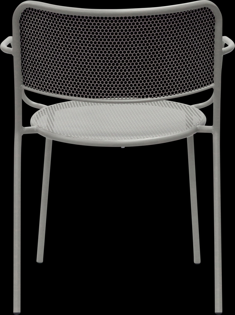 Outdoor Sherwoody Gray Arm Chair, Set of 2 - Thumbnail - Image 5