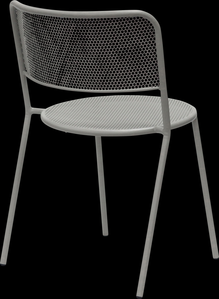 Outdoor Sherwoody Gray Side Chair, Set of 2 - Thumbnail - Image 4