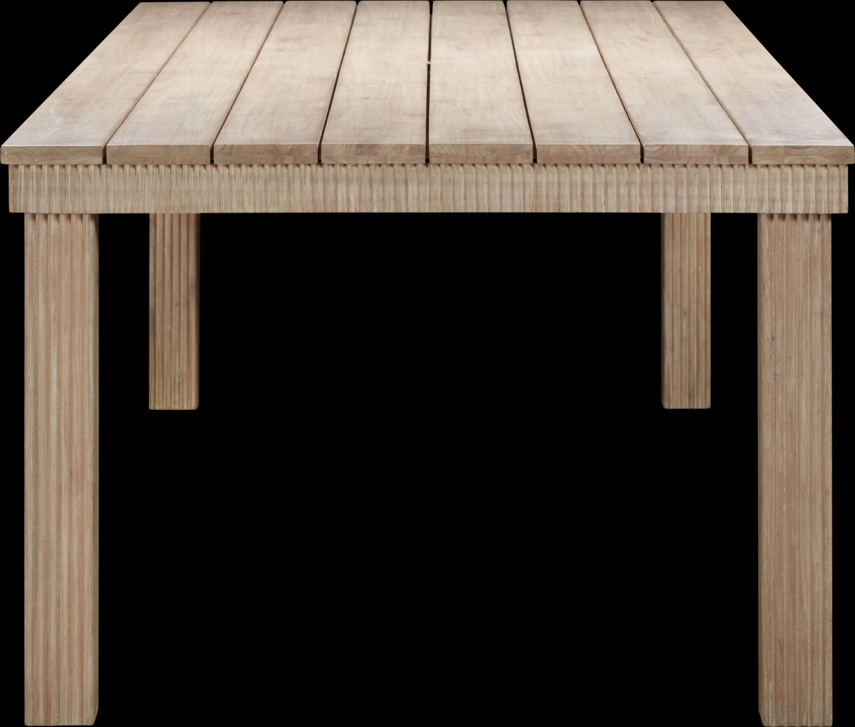 Outdoor Sodhi Brown 108 in. Dining Table - Thumbnail - Image 4
