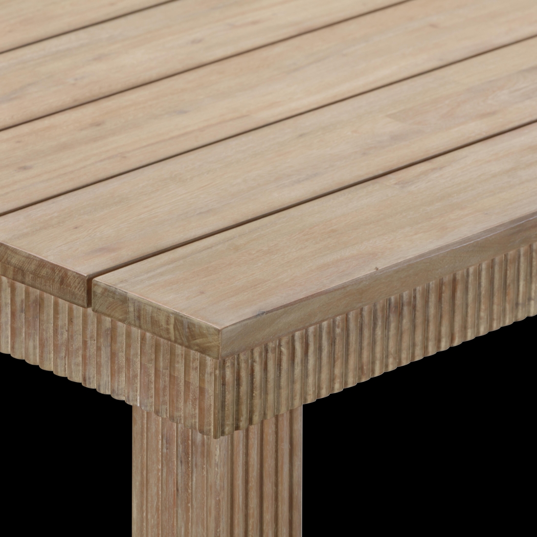 Outdoor Sodhi Brown 108 in. Dining Table - Thumbnail - Image 6