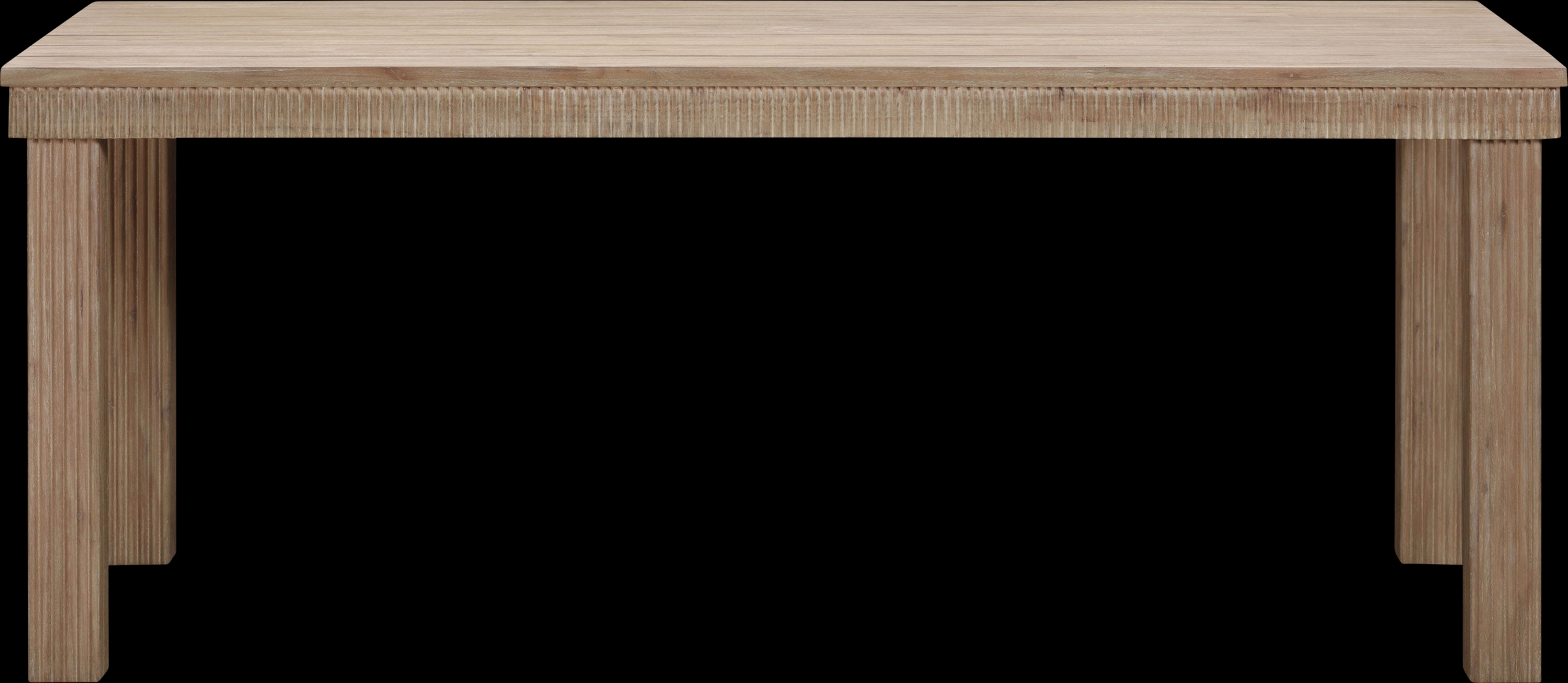 Outdoor Sodhi Brown 75 in. Dining Table - Thumbnail - Image 2