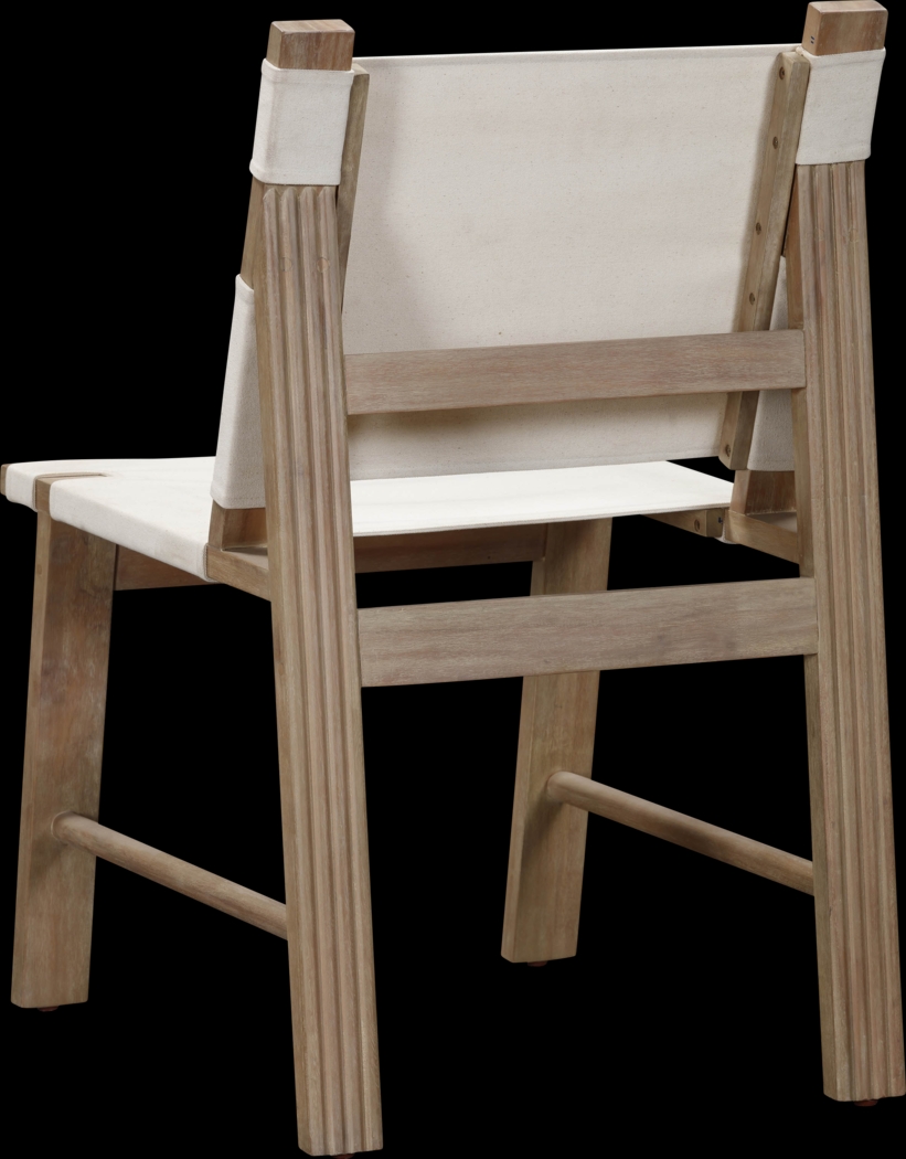 Outdoor Sodhi Cream Side Chair, Set of 2 - Thumbnail - Image 4