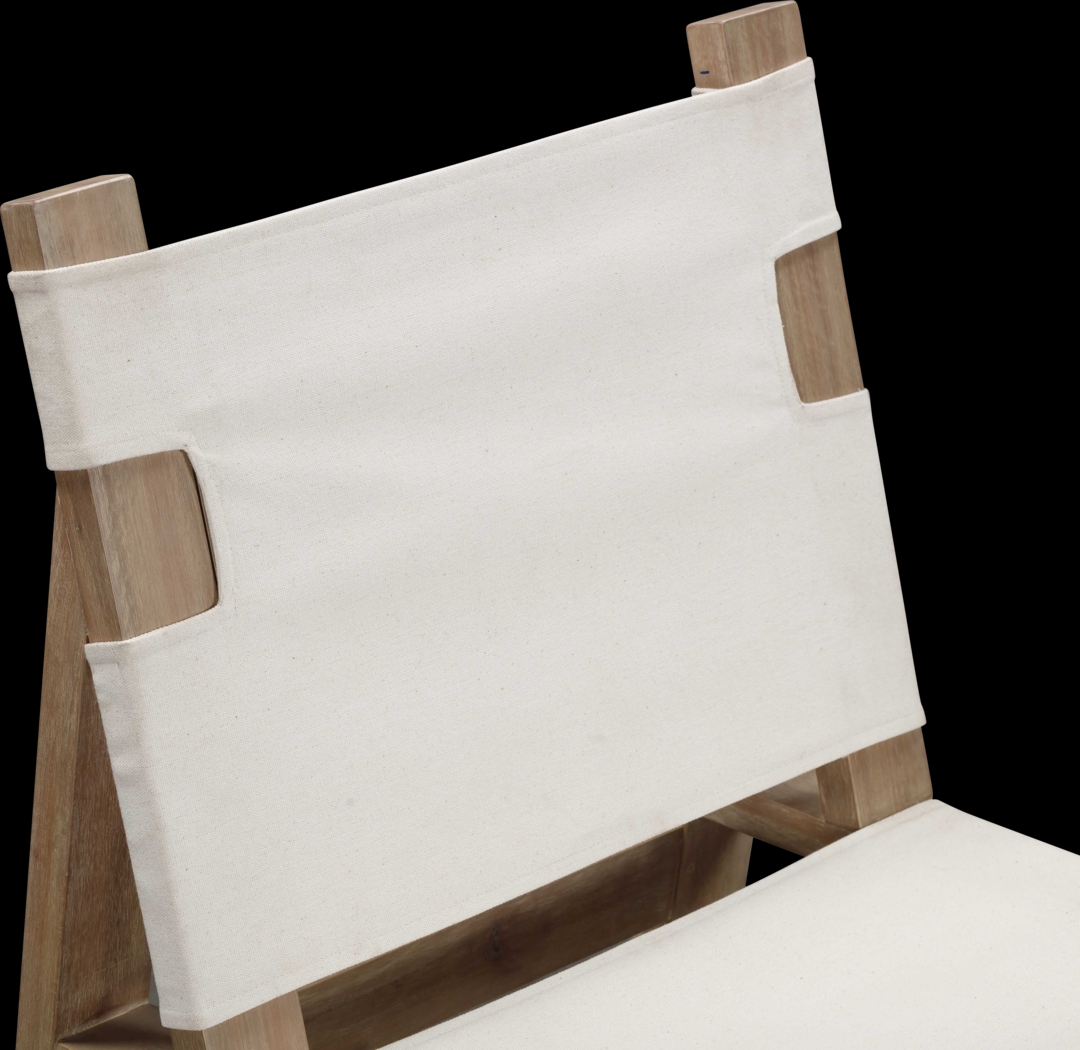 Outdoor Sodhi Cream Side Chair, Set of 2 - Thumbnail - Image 5