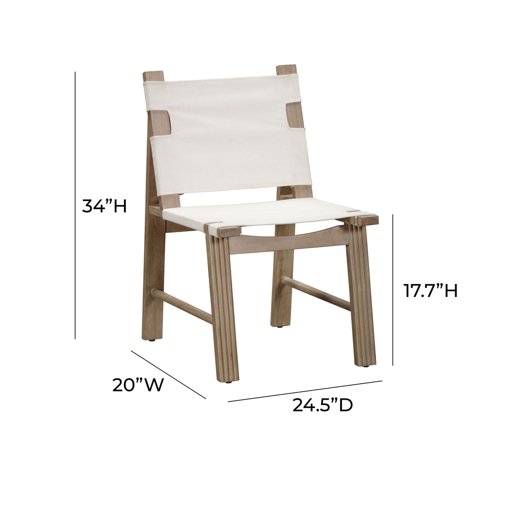 Outdoor Sodhi Cream Side Chair, Set of 2 - Thumbnail - Image 6