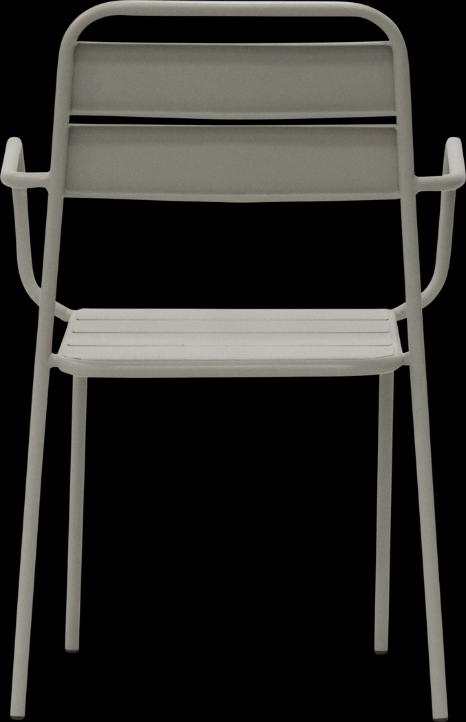 Outdoor Sowelle Gray Arm Chair, Set of 2 - Thumbnail - Image 6