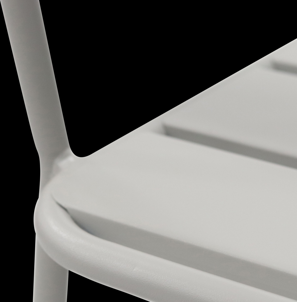 Outdoor Sowelle Gray Side Chair, Set of 2 - Thumbnail - Image 7