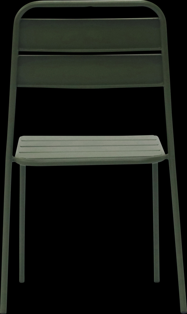 Outdoor Sowelle Green Side Chair, Set of 2 - Thumbnail - Image 6