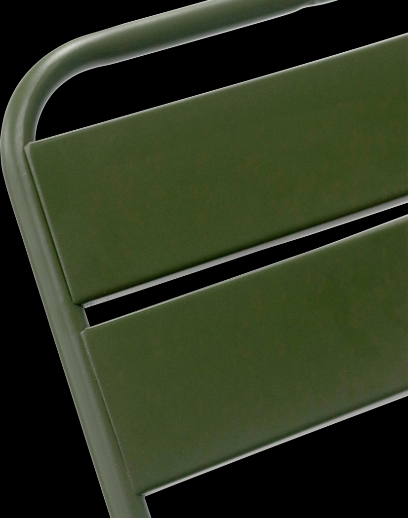 Outdoor Sowelle Green Side Chair, Set of 2 - Thumbnail - Image 8