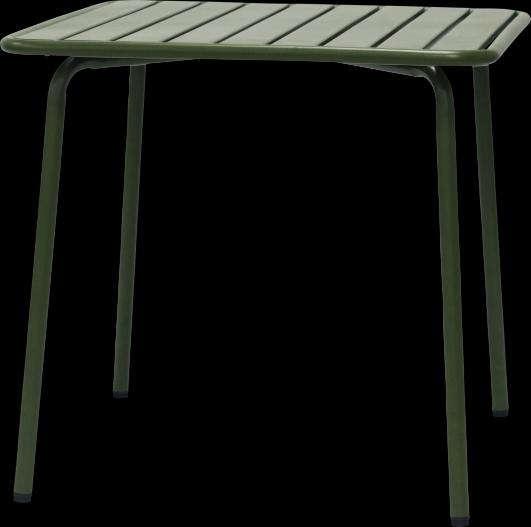 Outdoor Sowelle Green Dining Table - Thumbnail - Image 1