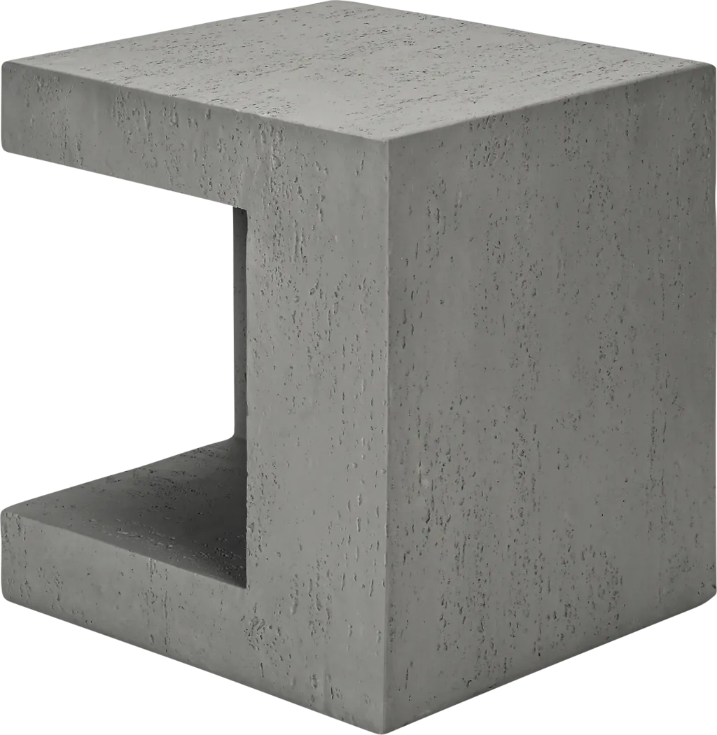 Outdoor Spheremart Gray End Table - Thumbnail - Image 4