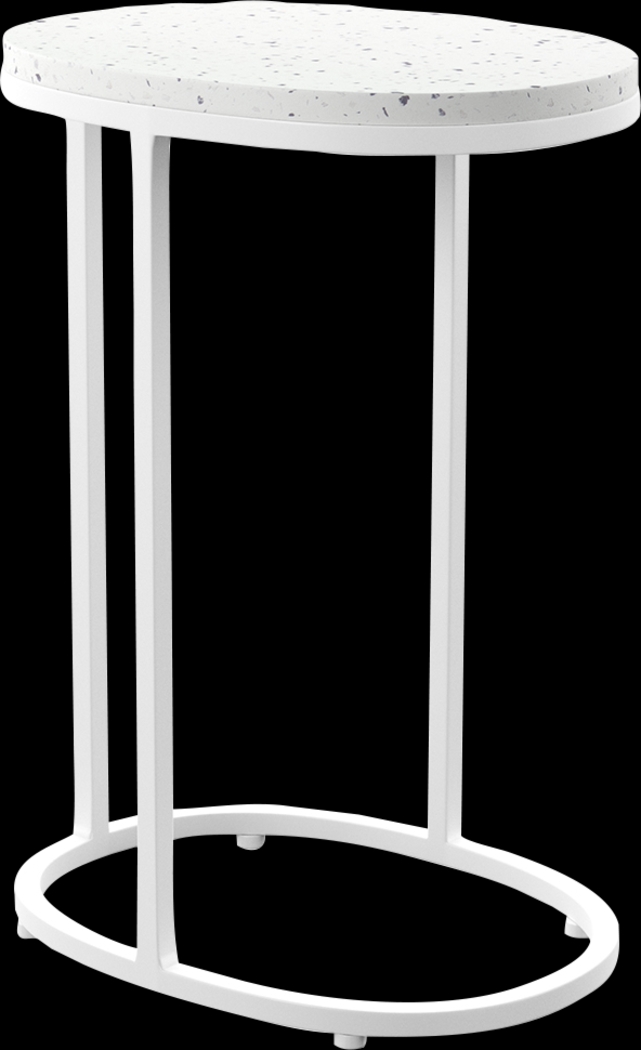 Outdoor Storrington White Nesting Tables Set of 2 - Thumbnail - Image 3